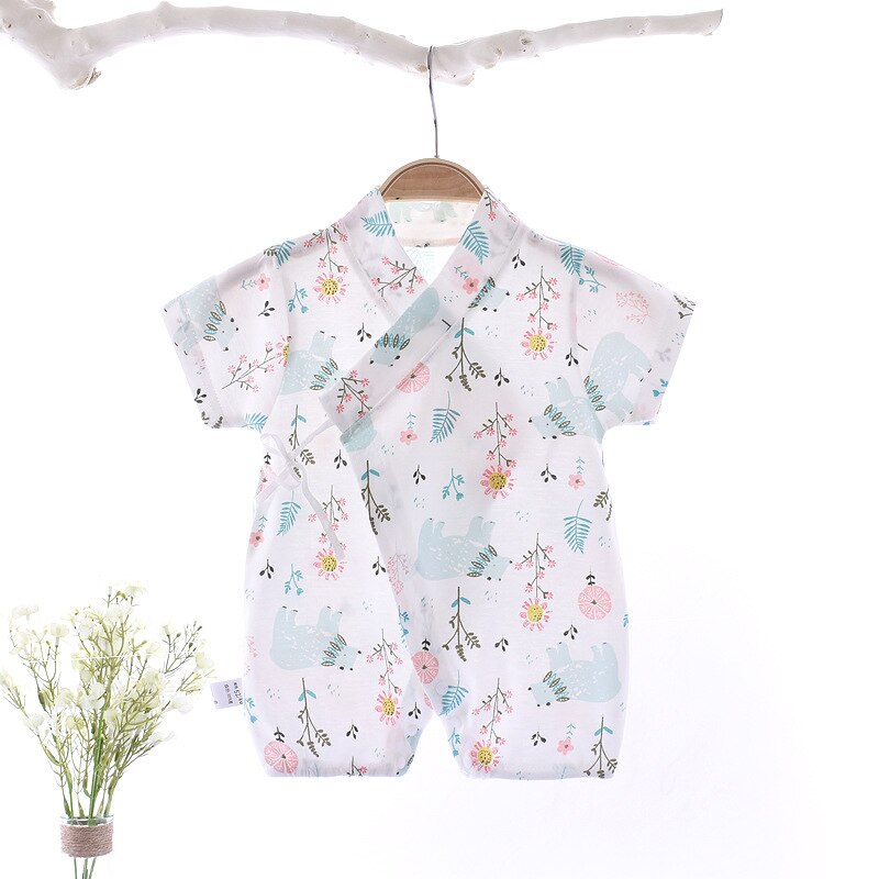 Jungle Cotton Romper Jumpsuit