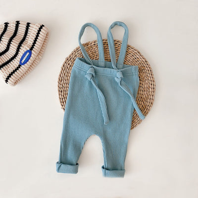 Cotton Elasticity Strap Overalls Toddler Baby Pants